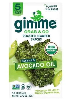 GIMME Roasted Seaweed Snacks Avocado Oil