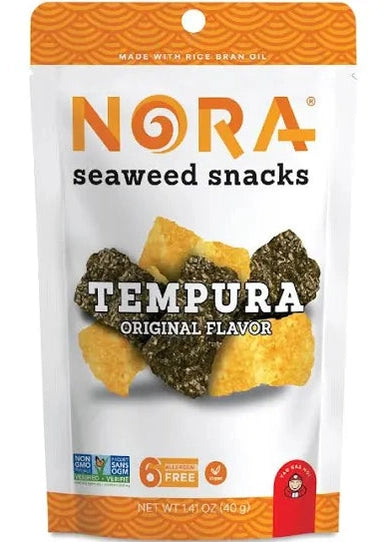NORA Seaweed Snacks Tempura Original