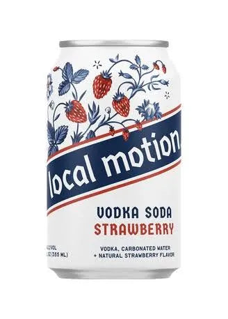 LOCAL MOTION Vodka Soda Strawberry