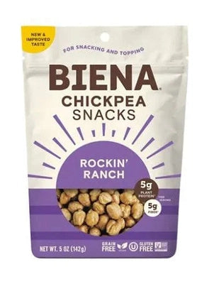 BIENA Chickpea snacks Rockin Ranch