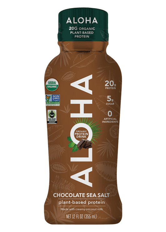 ALOHA Chocolate Sea Salt Protein Drink