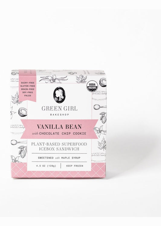 GREEN GIRL BAKESHOP Vanilla Ice Cream Sandwich