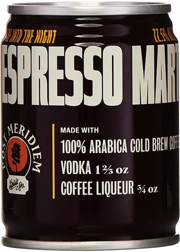 POST MERIDIEM Into The Night Espresso Martini 100ml