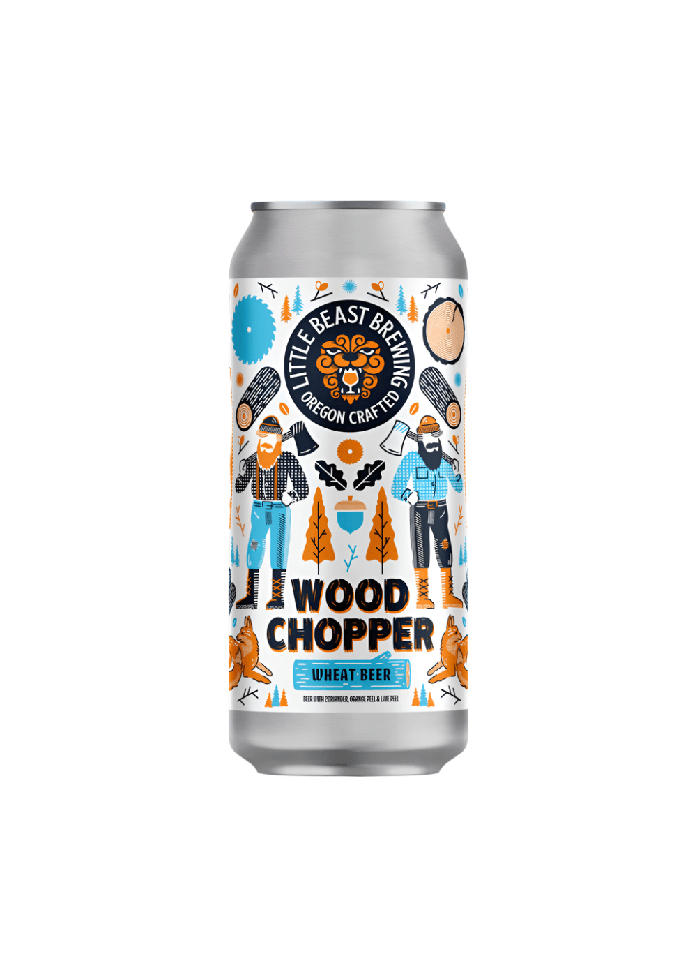 LITTLE BEAST BREWING Wood Chopper Wheat Beer