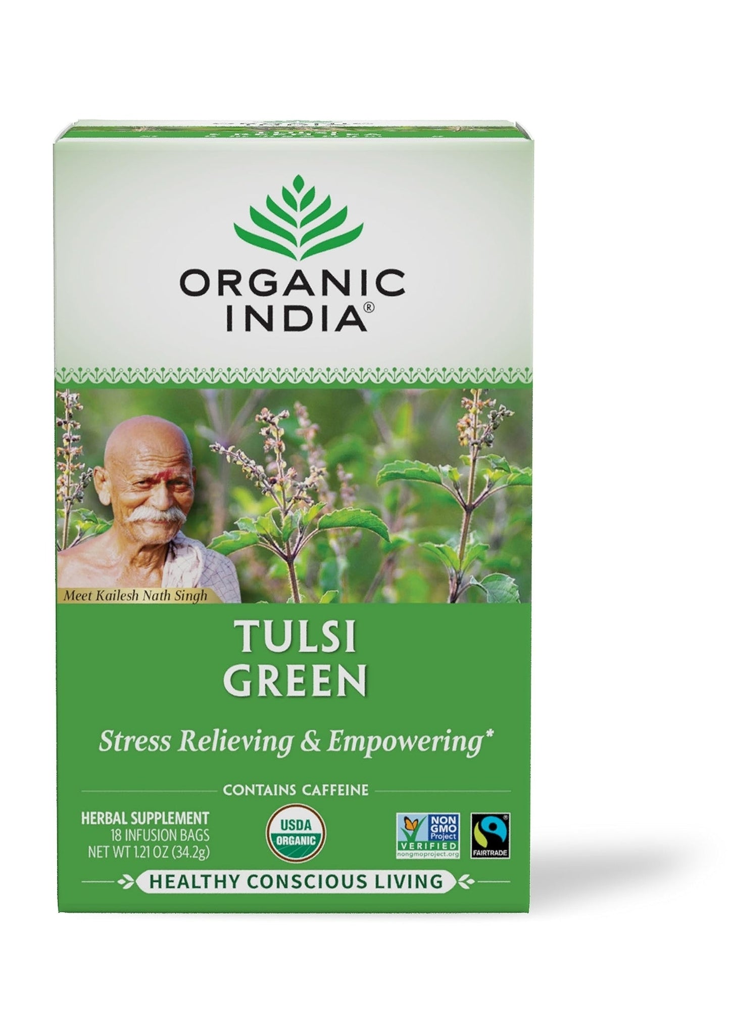 ORGANIC INDIA Tulsi Green Tea