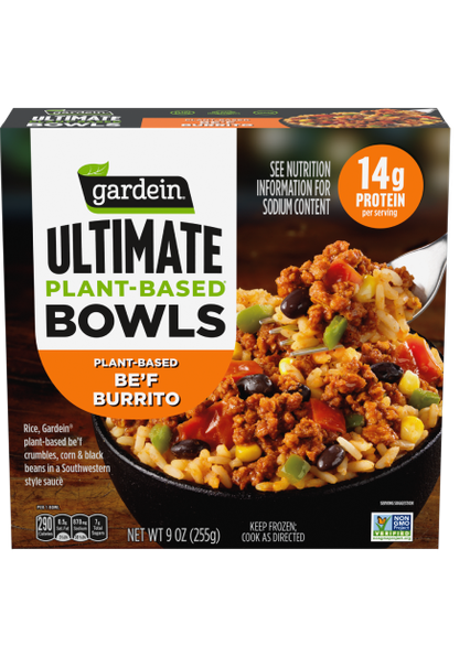 GARDEIN Ultimate Plant-Based Be'f Burrito Bowl