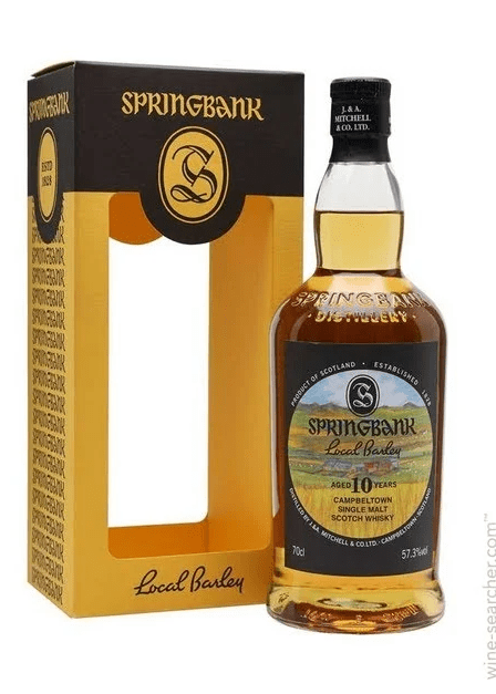 SPRINGBANK 10 Year Local Barley Single Malt Scotch Whisky 700ml Bottle