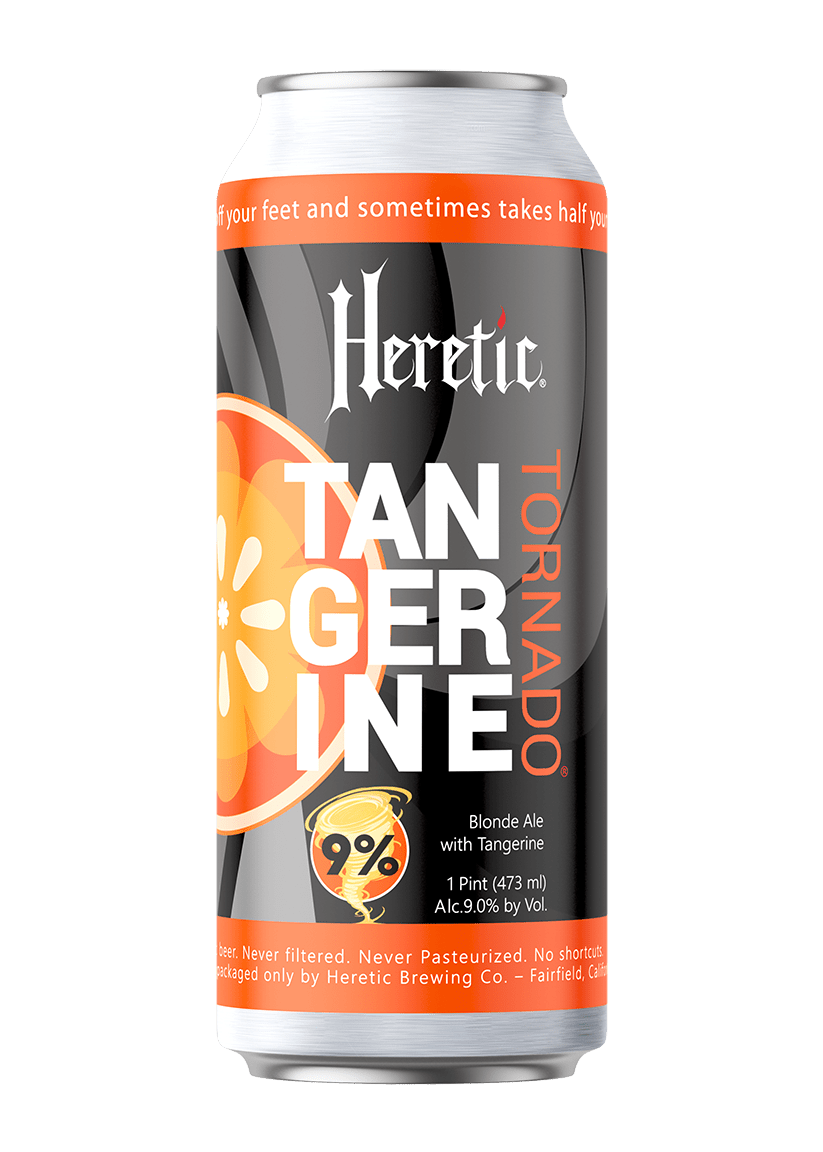 HERETIC Tangerine Tornado Blonde Ale