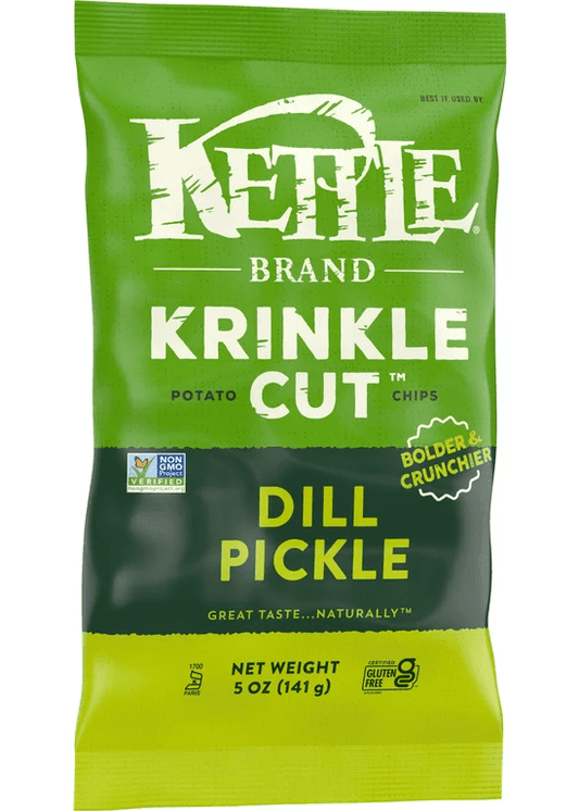 KETTLE Krinkle Cut Dill Pickle 5oz