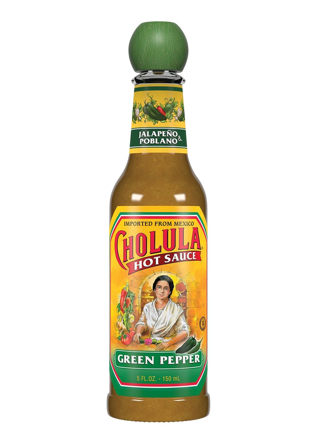 CHOLULA Hot Green Pepper Sauce