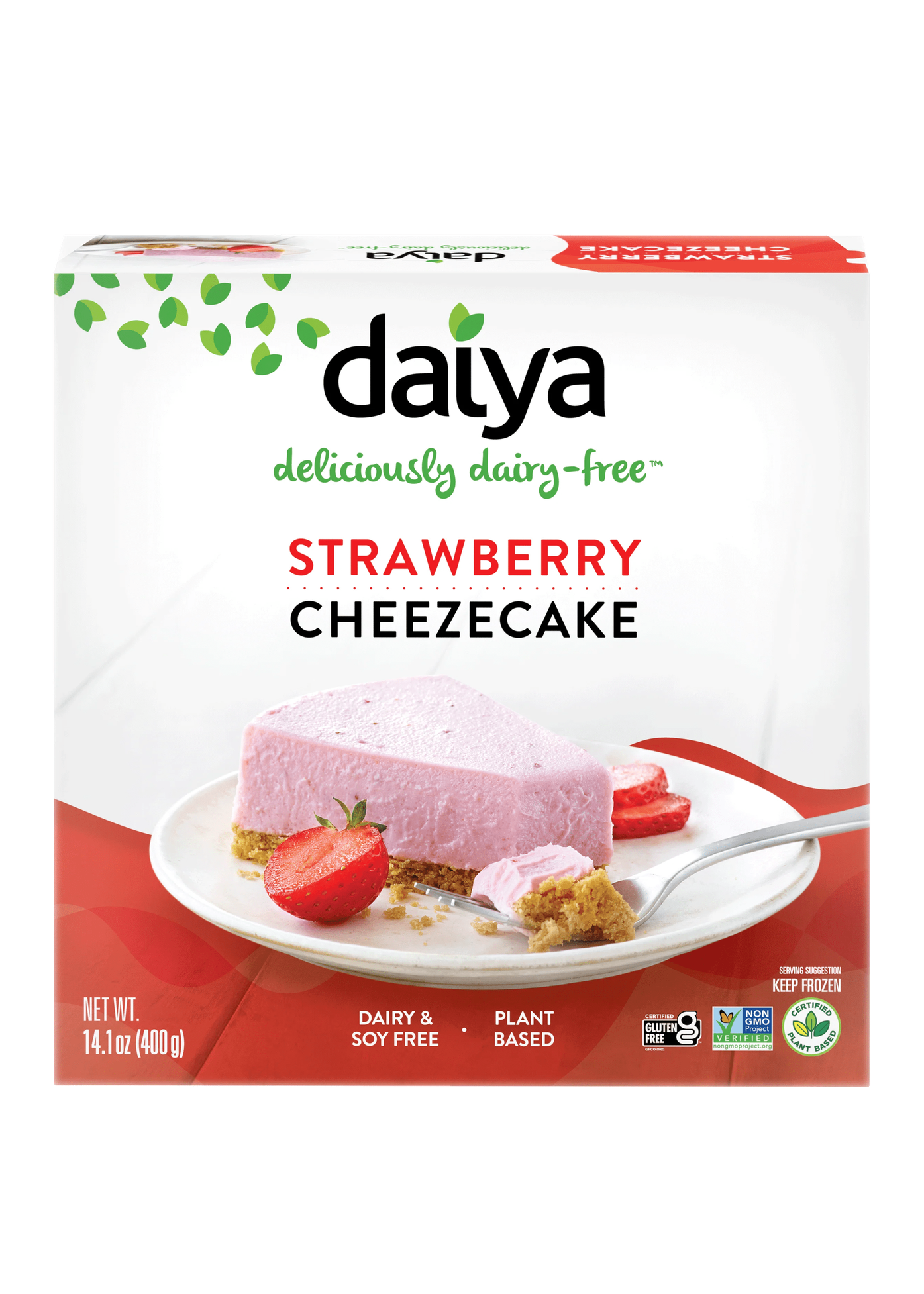 DAIYA Strawberry Cheezecake