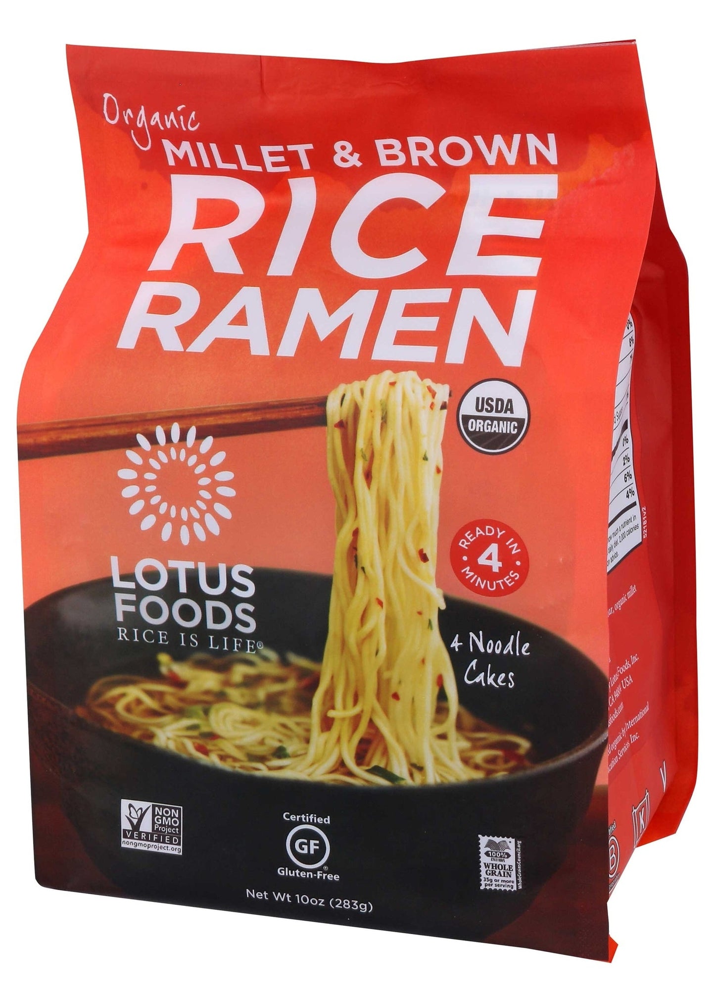 LOTUS FOODS Millet & Brown Rice Ramen
