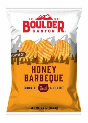 BOULDER CANYON Honey Barbeque Chips