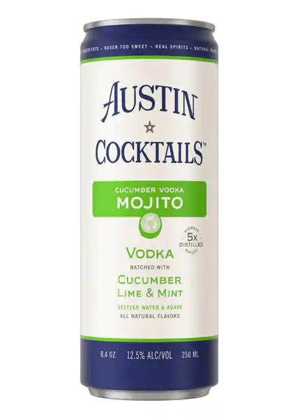 AUSTIN COCKTAILS Cucumber Vodka Mojito