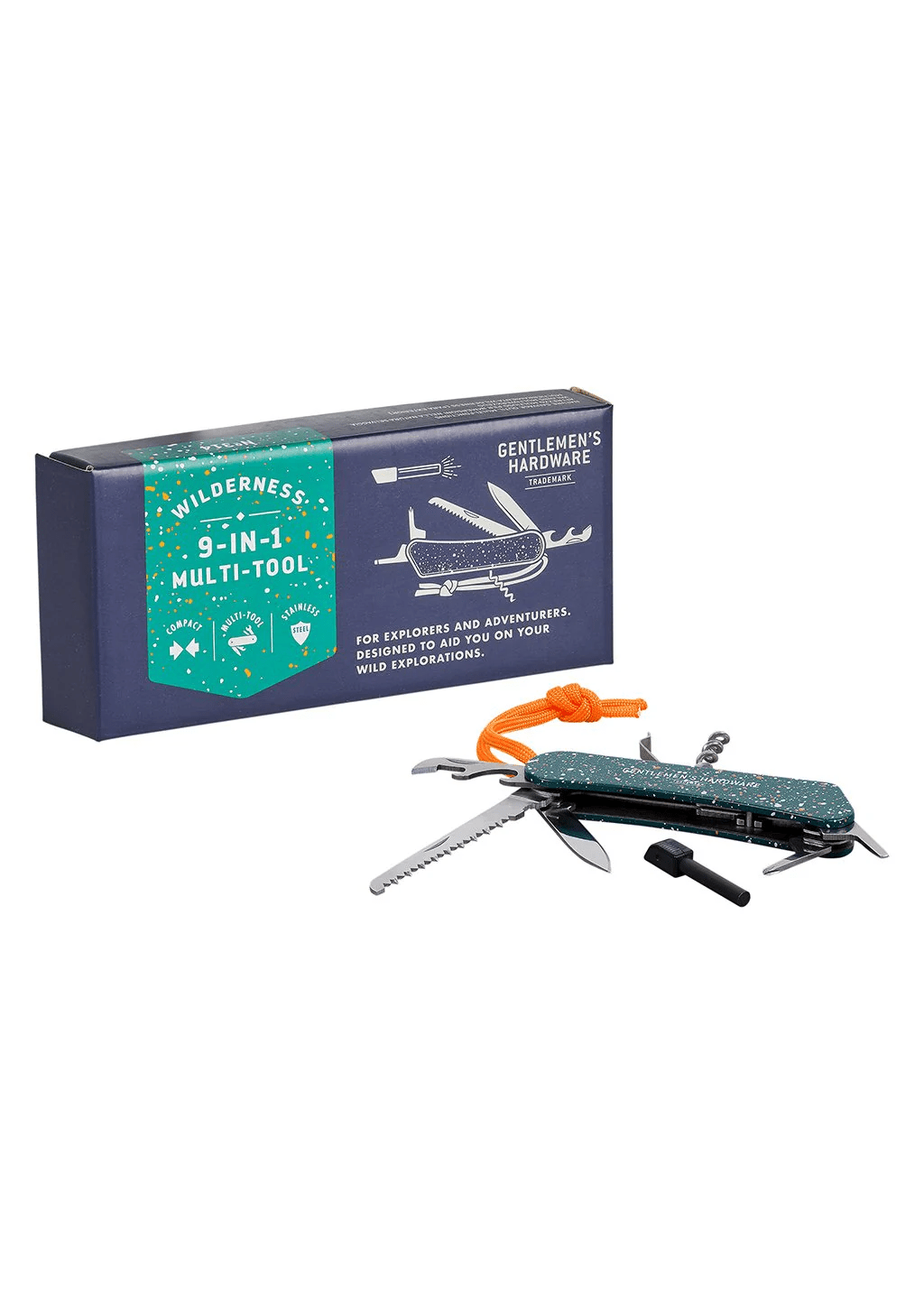 GENTLEMAN'S HARDWARE 9-In-1 Wilderness Multitool