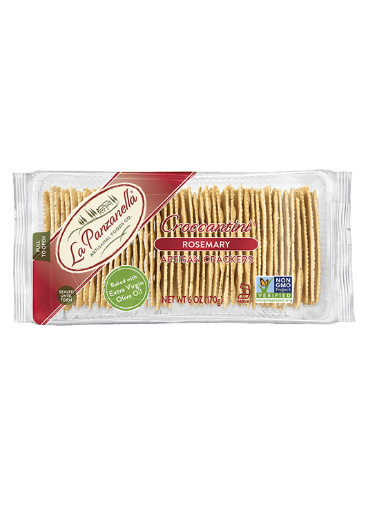 LA PANZANELLA Croccantini Rosemary Artisan Crackers