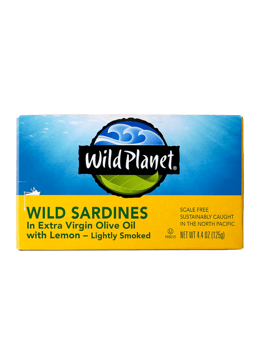WILD PLANET Wild Sardines In Extra Virgin Olive Oil & Lemon