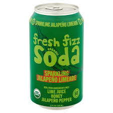FRESH FIZZ Sparkling Jalapeño Limeade