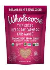 WHOLESOME Organic Light Brown Sugar