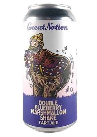 GREAT NOTION BREWING Double Blueberry Marshmallow Shake Tart Ale
