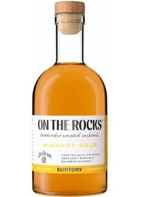 ON THE ROCKS Whiskey Sour glass