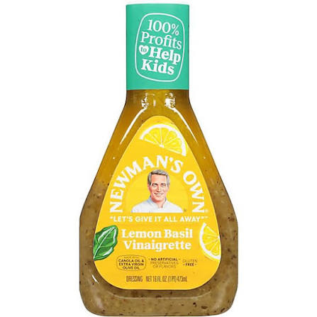 NEWMAN'S OWN Lemon Basil Vinaigrette