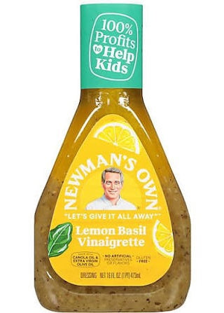 NEWMAN'S OWN Lemon Basil Vinaigrette
