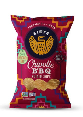 SIETE Chipotle BBQ Potato Chips