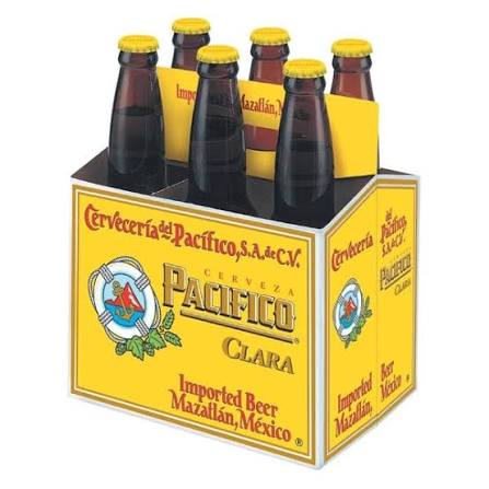 PACIFICO Clara Cerveza Six Pac