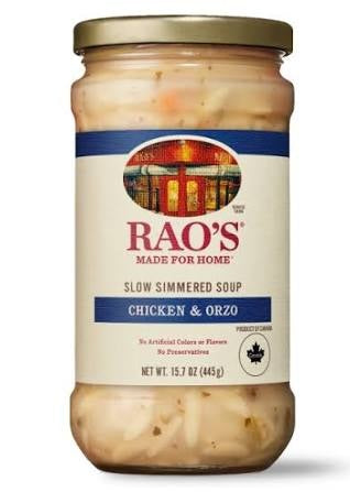 RAOS Chicken and Orzo Soup