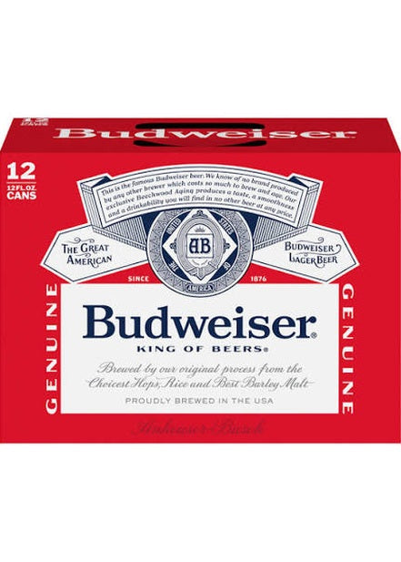 BUDWEISER Pale Lager