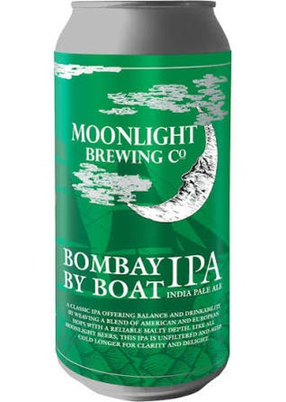 MOONLIGHT BREWING CO. Bombbay By Boat WC IPA