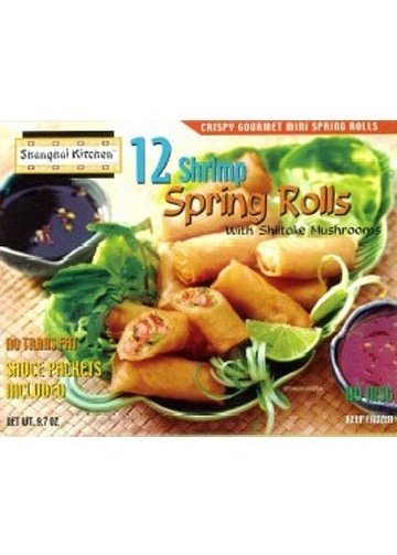 SHANGHAI KITCHEN Shrimp Spring Rolls 12pc