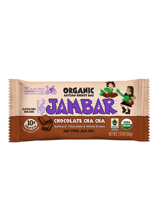 JAMBAR Chocolate Cha Cha Energy Bar