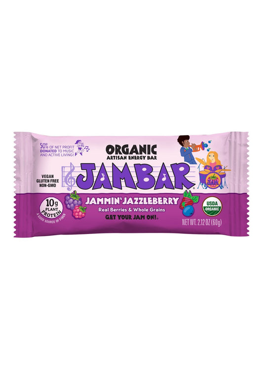 JAMBAR Jammin' Jazzleberry Energy Bar