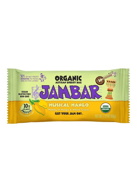 JAMBAR Musical Mango Energy Bar