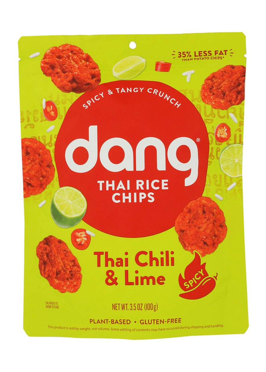 DANG Thai Rice Chips Thai Chili & Limeo