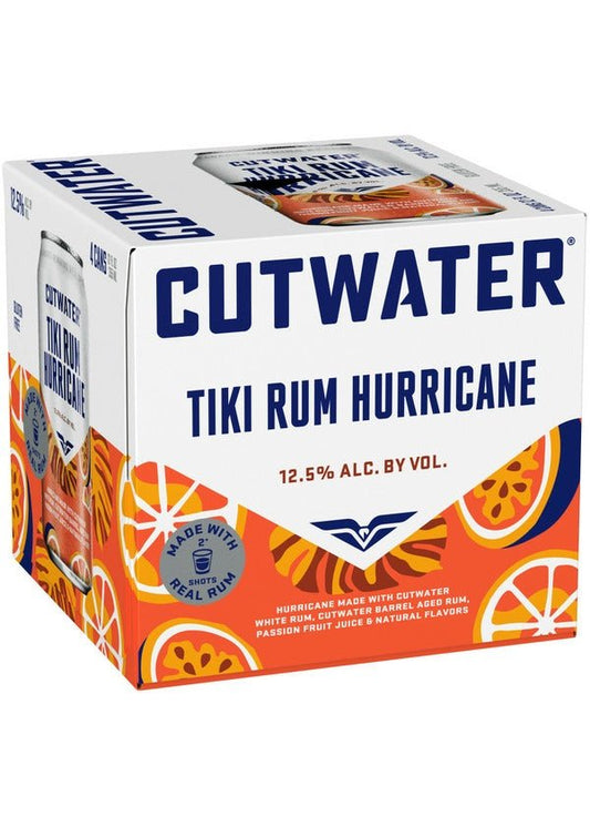 CUTWATER Tiki Rum Hurricane 4PK