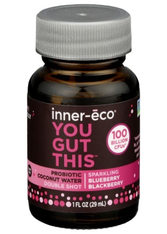 INNER-ECO Sparkling Blueberry-Blackberry Probiotic Shot
