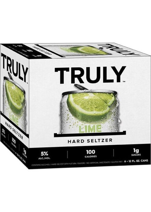 TRULY Lime Hard Seltzer 6PK