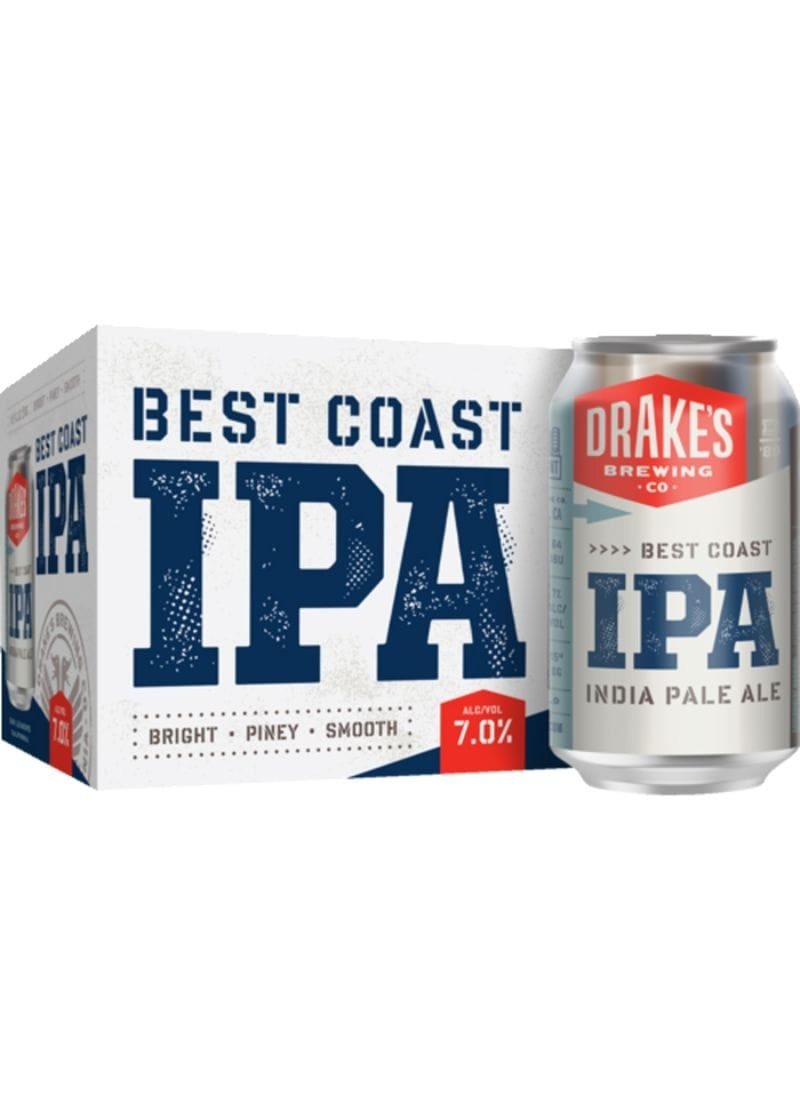 DRAKE'S BREWING Best Coast IPA 6pk