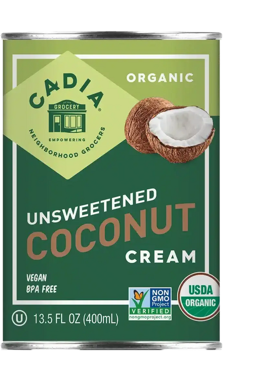 CADIA Organic Coconut Cream