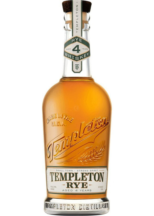 TEMPLETON RYE 4 Year Rye Whiskey