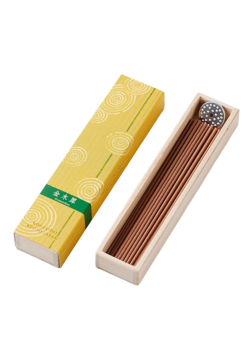 Kousaido Hyakuraku-Kou Osmanthus Organic 40 Incense