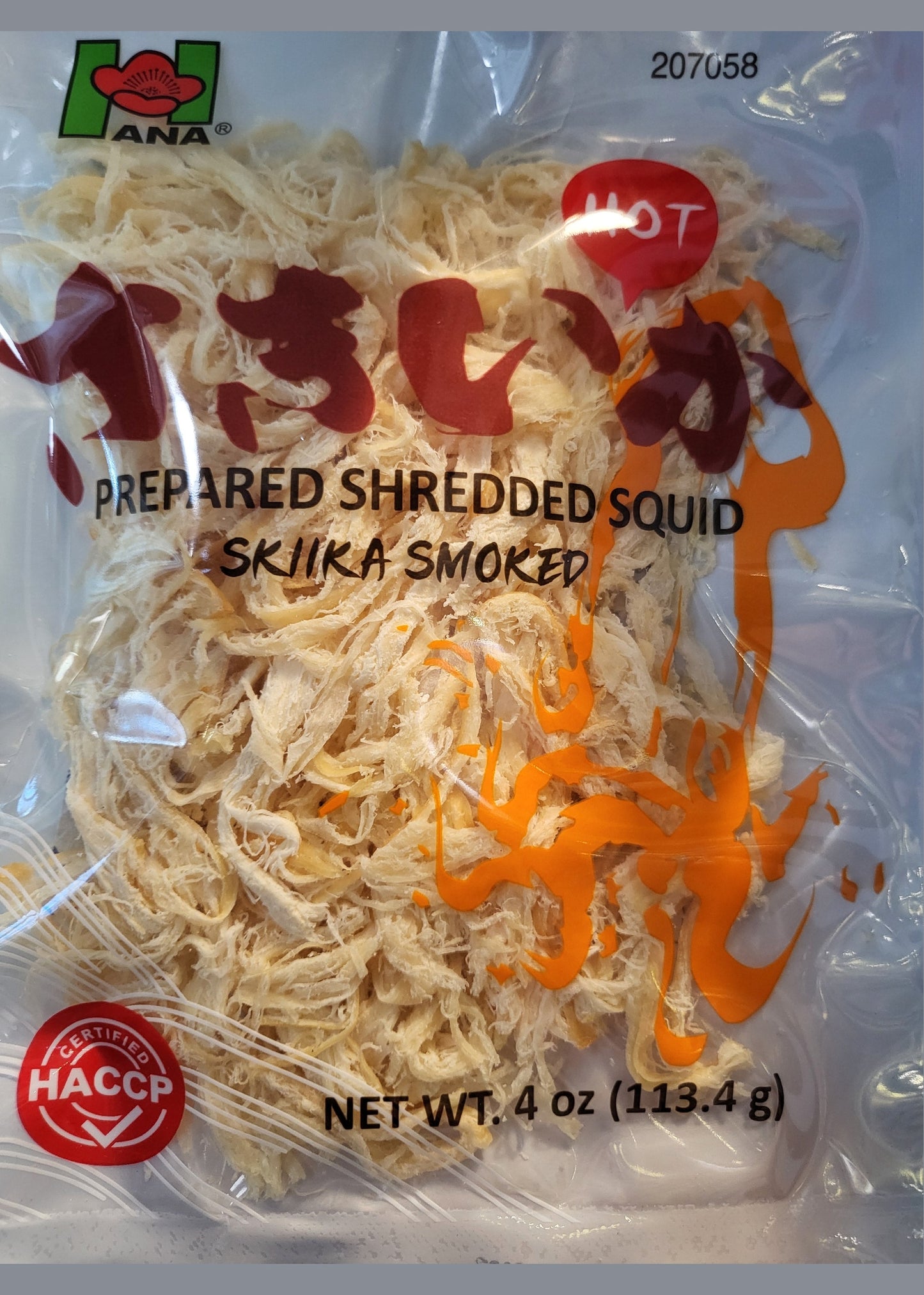 ANA Shredded Squid Smoke Hot 4oz