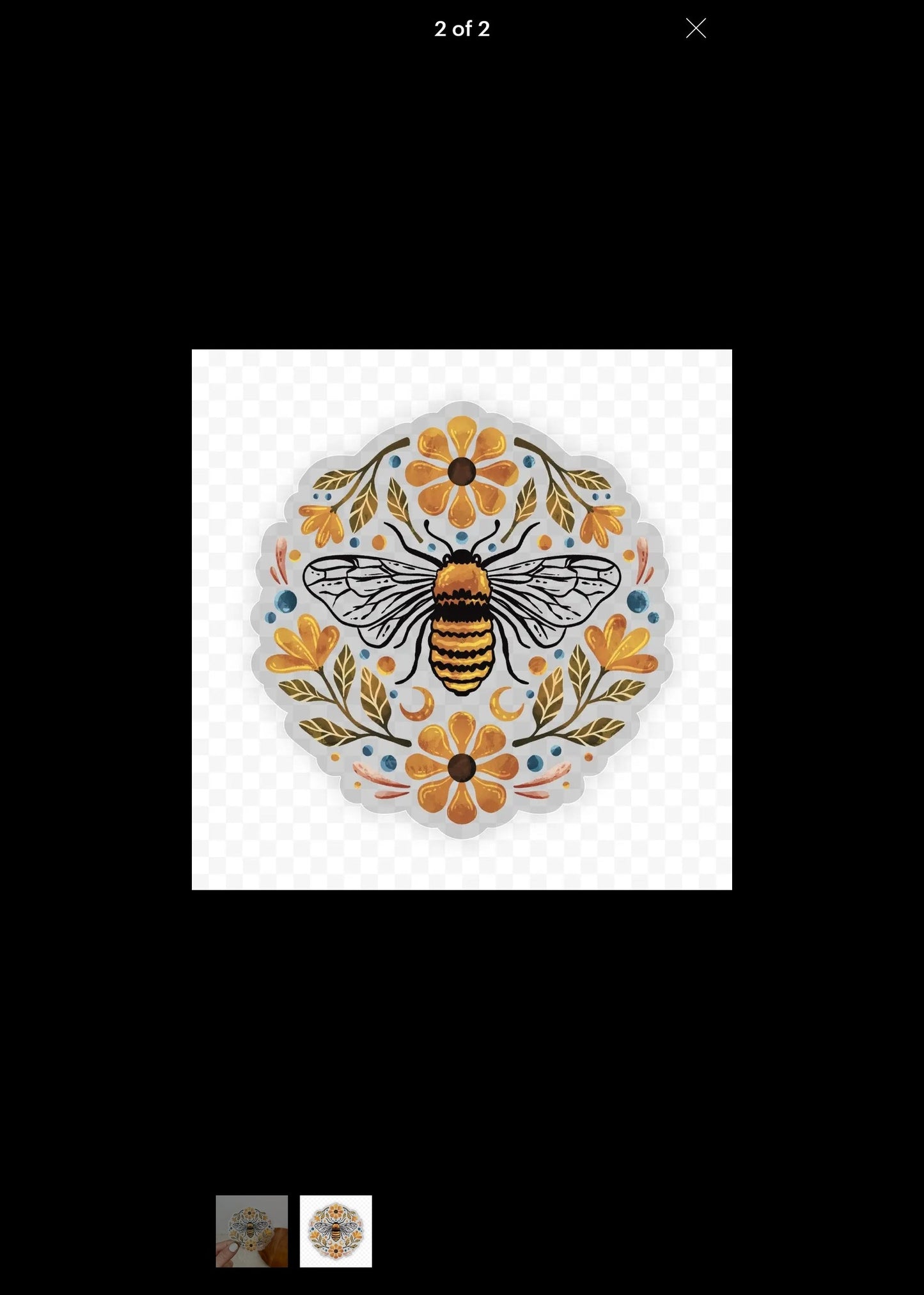 BIG MOONS, Sticker Bee