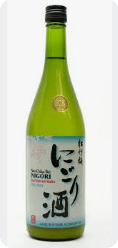 Sho Chiku Bai Unfiltered Nigori Sake
