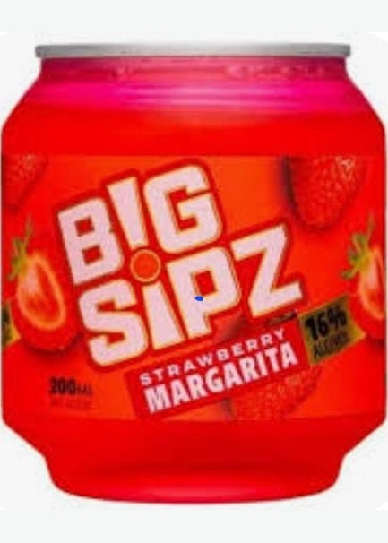 BIG SIPZ Strawberry Margarita