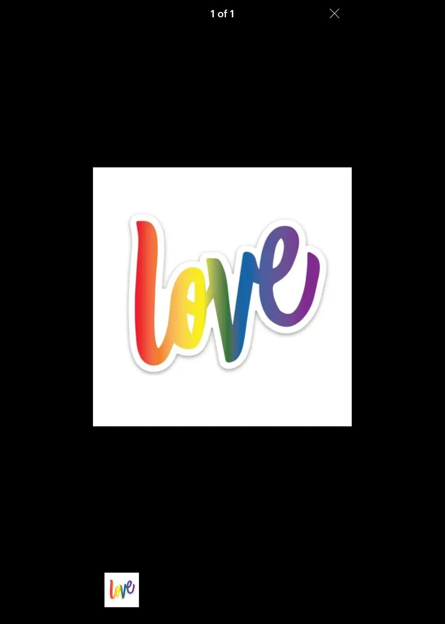 BIG MOONS, Sticker Love