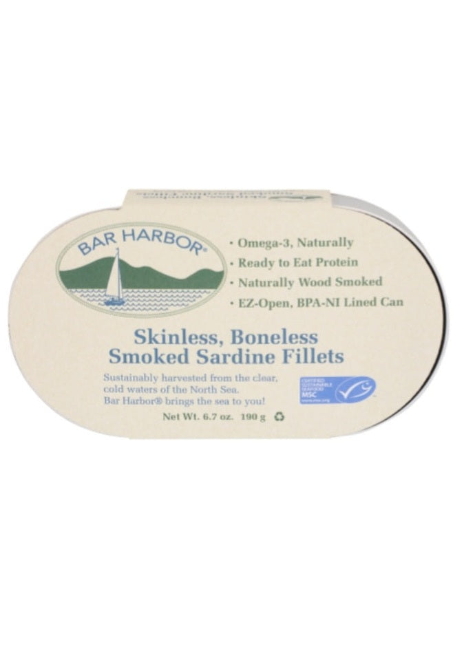 BAR HARBOR Sardine Fillets Skinless & Boneless